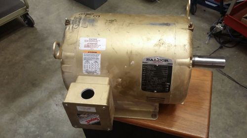 Baldor Super-E 7.5hp 230/440V 19.4/7A Premium-Efficient Industrial Motor EM3311T