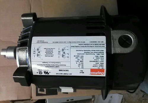 Dayton jet pump motor