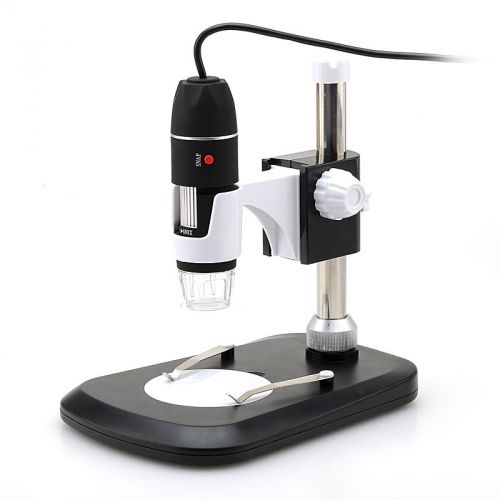 USB Digital Microscope, 40x-800x Zoom, 2 MP CMOS Sensor, Photo + Video Support