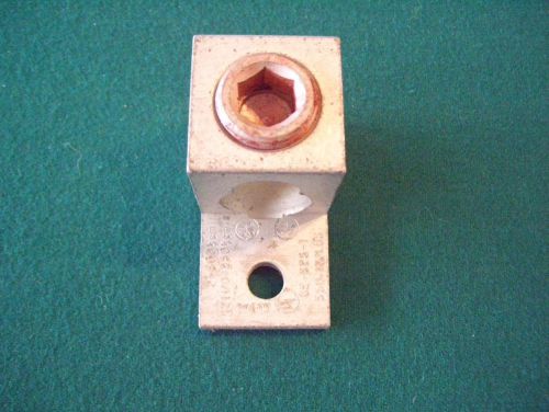 (1) GE 625-1 - LARGE - 600MCM SCREW MECHANICAL LUG CMC LA-625 - MANY AVAILABLE