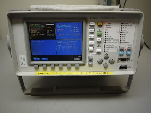 HP Agilent 37718B OmniBER 718 Communications Analyzer OPT 001 012 104 601 602