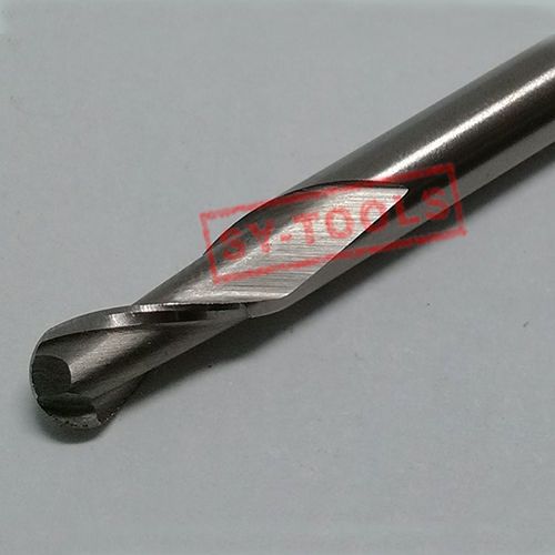 1pc radius=4mm 2Flute R4*19*D8*95 HSS  Ball nose EndMills Spiral Bit