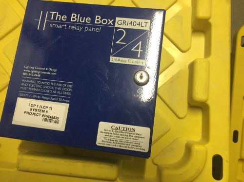 Lighting Control &amp; Design Smart Relay Panel The Blue Box LT GR1404LT  W/4 Relay