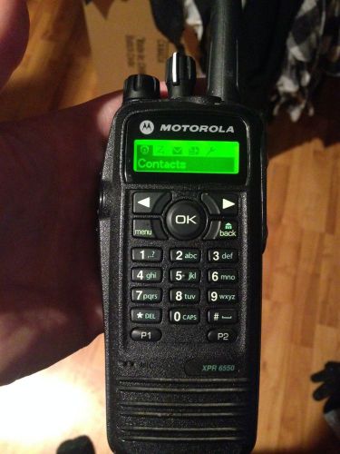 Motorola xpr 6550 connectplus trunking and gps 403-470mhz for sale