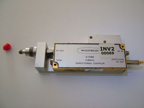 WILTRON DIRECTIONAL COUPLER 2 - 20GHz D-21600 INV2