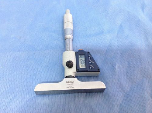 Mitutoyo 329-711-30 Electronic Depth Measurement Tool 150mm DIGIMATIC MICRIMETER