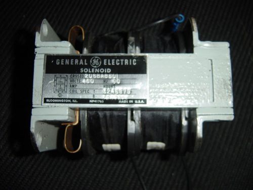 NEW GE CR9503 206BAB501 460VOLT(230VOLT) 60HZ SOLENOID NO PLUNGER