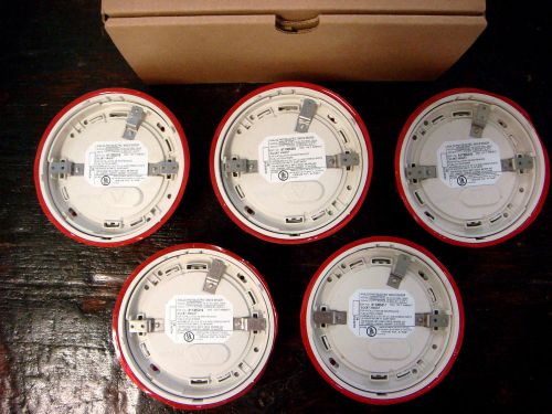 5 SILENT KNIGHT SD505-APS SMOKE DETECTORS..NEW IN BOX!!