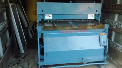 Whitney Jensen 3&#039; x 12Ga Power Shear