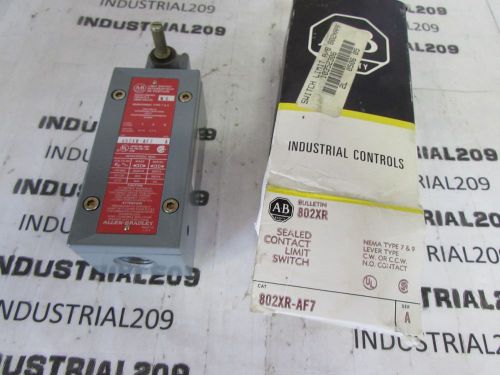 ALLEN BRADLEY SEALED LIMIT SWITCH 802XR-AF7 NEW IN BOX