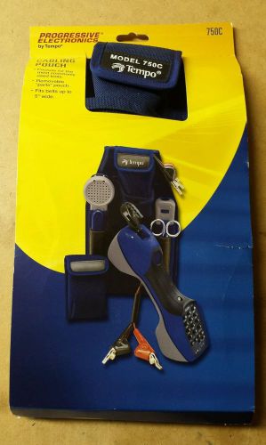 Progressive Electronics 750C Cabling Pouch bag teleco tester