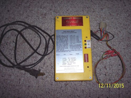 The Gold Box  model 1020 vending price programmer tester test Tabulator Products