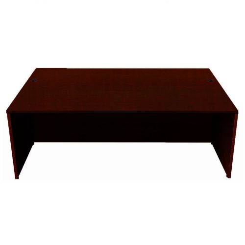 4 Foot Executive Desk Shell Cherryman Amber Sienna Mahogany Laminate Four Ft