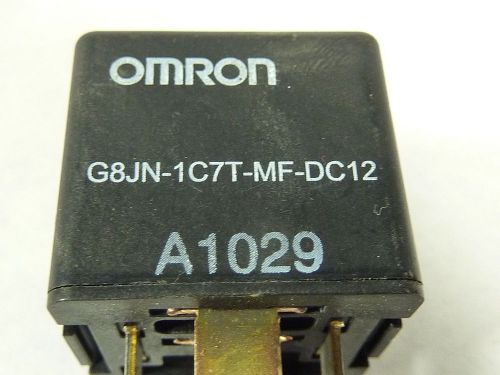 (2) new omron g8jn-1c7t-mf-dc12 general purpose relay 12vdc 35a for sale