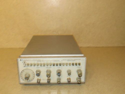 HEWLETT PACKARD 3312A FUNCTION GENERATOR (HP6)