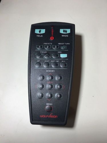 WolfVision Visual Presenter Laser Pointer Remote Control