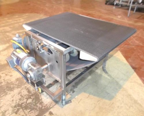 30&#034; x 40&#034; Stainless Steel Intralox Belt Conveyor