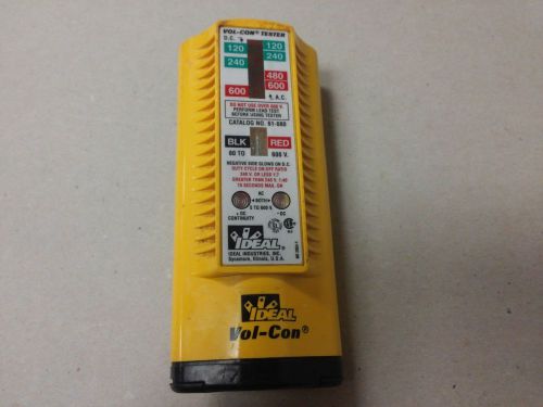 Ideal Vol-Con Tester 61-080