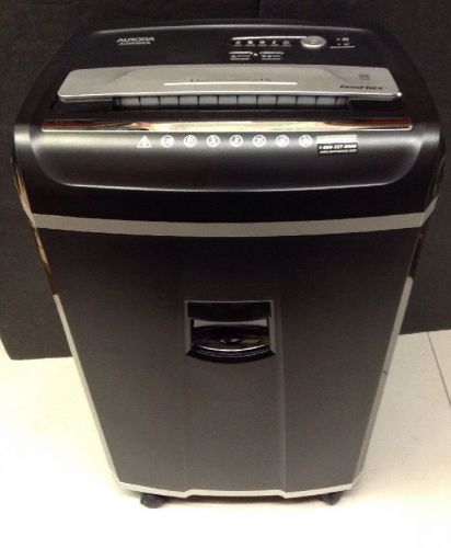 Aurora JamFree AU2030XA 20-Sheet Cross-Cut Paper / CD / Credit Card Shredder