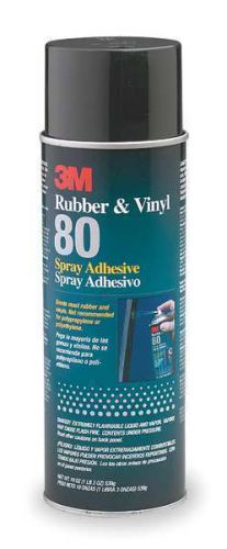 3M (80) Rubber And Vinyl 80 Spray Adhesive Yellow, Net Wt 19 oz