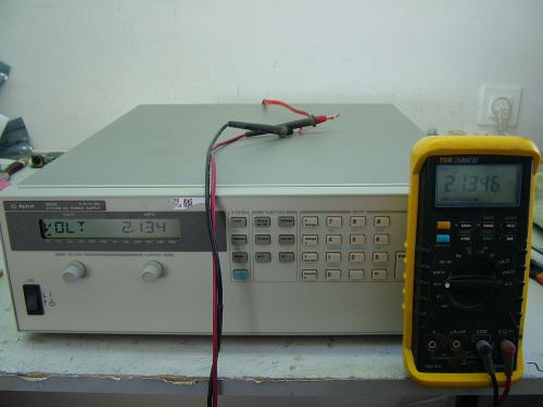 Laboratory power supply for fab laser 0-8v 0-50a hp 6651a for sale