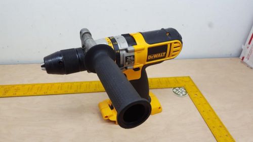 DEWALT DC901, 36V Heavy Duty Cordless 1/2&#034; Drill Driver Hammerdrill 0-1600 RPM