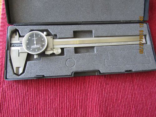 FOWLER 6&#034; DIAL CALIPER 0.001&#034; PERFECT