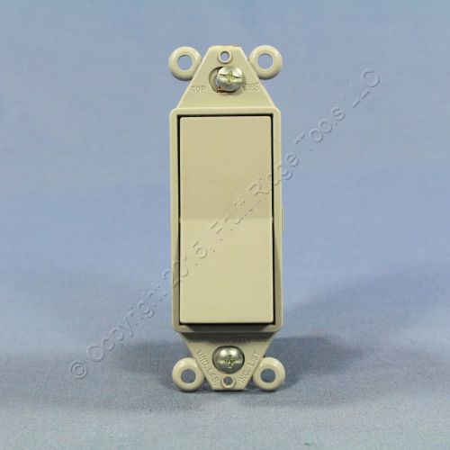 Eagle gray single pole decorator rocker wall light switch 20a 120/277v 6621gy for sale