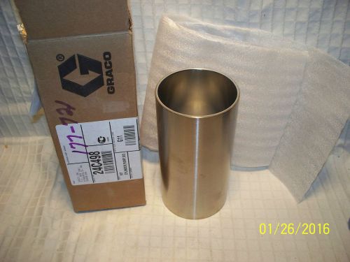 NEW GRACO PUMP / CYLINDER SLEEVE 24C498  177-721 PRESIDENT SERIES PAINT SPRAYER