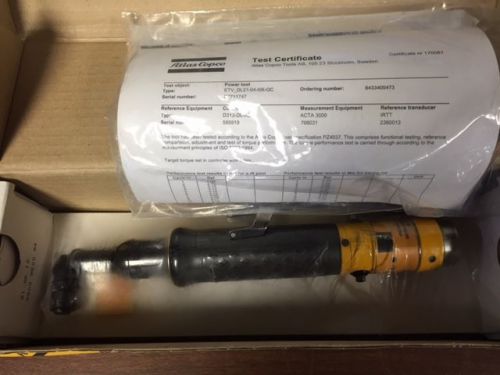 Atlas Copco ETV DL21-04-I06-QC Nutrunner Torque Gun Screwdriver - NIB!