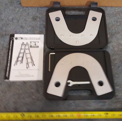 GORILLA LADDERS STATIC HINGE ALUMINUM REPLACEMENT SET WITH CASE