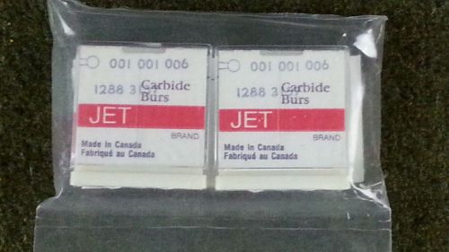 JET NO.1/2 Carbide Dental Bur Lot Of 10 NEW