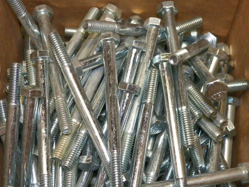 5/16-18 x 3 5/8&#034; hex head bolts grade 5 steel(150 bolts)