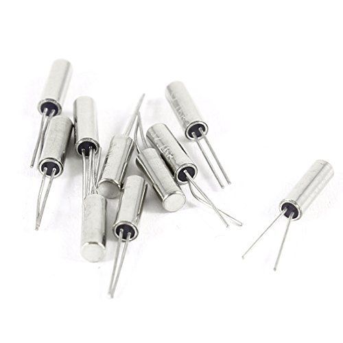 uxcell? 10 Pcs 2mm x 6mm 32.768KHz 32.768k Hz 6PF Quartz Crystal Oscillator