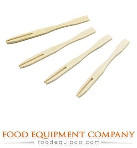 Tablecraft BAMF35 Fork Pick 3-1/2&#034; bamboo  - Case of 1200