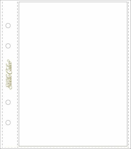 Studio Calico - Page Protectors - 6pk - 6x8inch