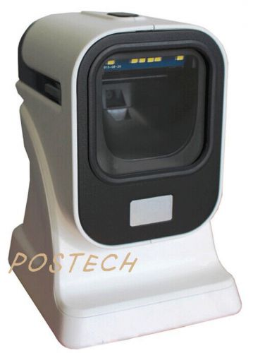 New 2d/qr omnidrectional handfree barcode scanner laser desktop bar code reader for sale