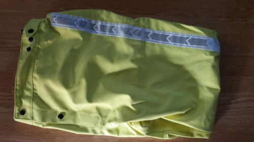 HIGH VISIBILITY RAIN PANTS POLICE fishermen REFLECTIVE RAIN PANTS goretex S-30