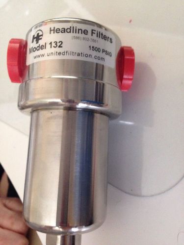 Headline Filters Model 132 Stainless Steel Filter housing