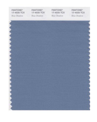 PANTONE SMART 17-4020X Color Swatch Card, Blue Shadow