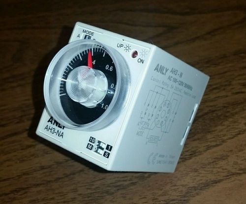 TIMER 120 VAC Multifunction MultiRange ANLY AH3-N USA Stock