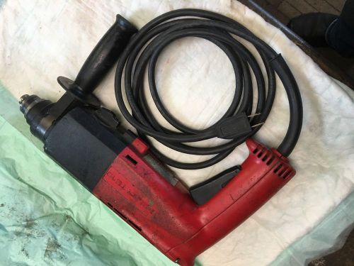 HILTI ROTARY HAMMER DRILL TE-10 115V 900RPM 1/2&#034; STEEL 3/4&#034; CONCRETE TOOL PARTS