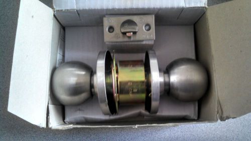 LOCKSMITH NOS PDQ SW-PAT-US26D CYLINDRICAL PRIVACY BALL KNOB SET