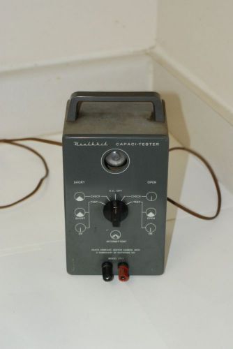 Heathkit Capacitance Tester vintage Model ct1 free shipping