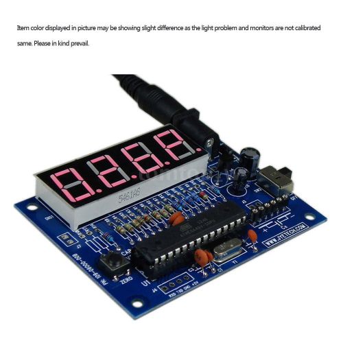 Precision Digital Capacitance Meter Tester 1pF-500uF Auto Range (Soldered) 7S9O