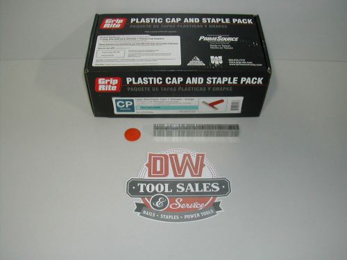 Grip Rite Plastic Caps &amp; Staples (2,200) For Senco Pneu