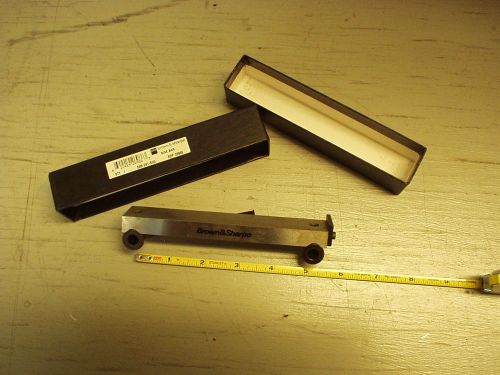 Brown &amp; Sharpe Machinist 5&#034; Sine Bar  598-291-500