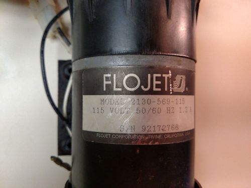 FLOJET 115V PUMP 95 PSI, 2310-569-115, D3835E7011A XYLEM