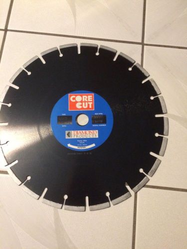 Diamond Products Core Cut 14 inch Premium Black Dry or Wet Masonry Blade