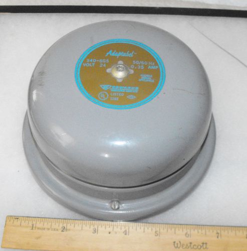 Edwards signaling 340 6g5 alarm warning alert bell  audible signal device for sale